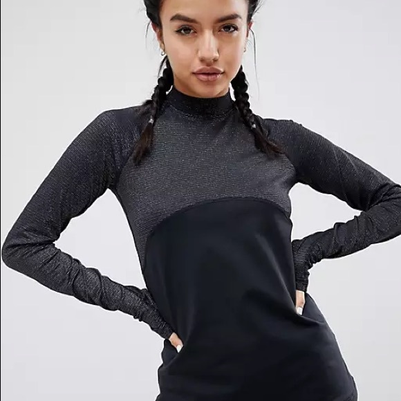 Nike | Tops | Nike Pro Warm Sparkle 